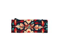 VVXBHGR Visual Impact Petals Prints Baby Bow Headband - Soft, Skin-Friendly, and Stretchy Polyester Headband for Infants 0-6 Months