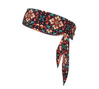 VVXBHGR Visual Impact Petals Prints Sports Head Tie Headband for Men and Women, Soft & Breathable Moisture Wicking Athletic