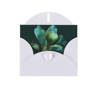 VVXBHGR White Holiday greeting check blank card and pearl beautiful blank note block Fusion of flowers and butterflies prints