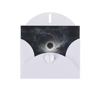 VVXBHGR White Holiday greeting check blank card and pearl beautiful blank note block Grey vortex prints