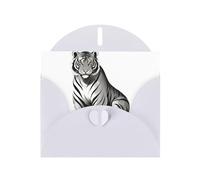 VVXBHGR White Holiday greeting check blank card and pearl beautiful blank note block King of the Forest prints