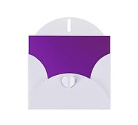 VVXBHGR White Holiday greeting check blank card and pearl beautiful blank note block Solid color dark purple prints