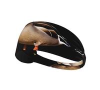 VVXBHGR Wild Duck Prints Elastic Exercise Headband Sports Head Tie for Men and Women, Soft, Quick-Dry