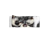 VVXBHGR Wolverine in the Snow Prints Baby Bow Headband - Soft, Skin-Friendly, and Stretchy Polyester Headband for Infants 0-6 Months