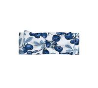 VVXBHGR Yummy blueberries. Prints Baby Bow Headband - Soft, Skin-Friendly, and Stretchy Polyester Headband for Infants 0-6 Months