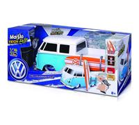 VW 1:16 RC Pick Up Truck Blue Remote Control Car with Surfboard Toy