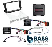 VW Amarok Caddy Golf MK5/MK6MK7 T5/T5.1/T6 Double Din Car Stereo Fitting Kit