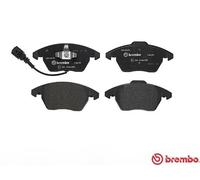 Brembo P 85 075 Brake Pads, Black