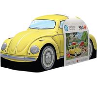VW Beetle Camping Tin