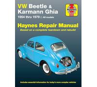 Volkswagen VW Beetle, Karmann Ghia (54-79) Haynes Repair Manual (US) (Paperback)