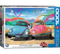 VW Beetle Love 1000 piece jigsaw 680mm x 480mm (pz)