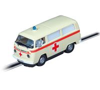 VW Bus T2B Ambulance, Red Cross Slot Car Model CARRERA