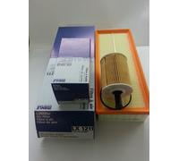 VW Caddy 1.9 2.0 TDi Oil Air Filter Service Kit Mahle Sump Plug & Washer 2005-11