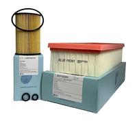VW Caddy 2.0 TDI Oil Filter & Air Filter Kit OEM Quality Blue Print Filters CFHC