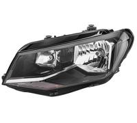 HELLA Headlights 1ED 012 286-011 Left W21/5W, H4, H21W Halogen, FF 12 for right-hand traffic VOLKSWAGEN: CADDY 4 Kasten