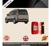 VW Caddy Mk3 10-15 Rear Tail Light Lamp Twin Door Left Passenger Side N/S New