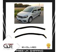 VW CADDY MK3 or MK4 2004-2020 2-pc Wind Deflectors HEKO Tinted