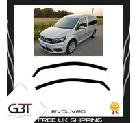 VW CADDY MK3 or MK4 2004-2020 2-pc Wind Deflectors HEKO Tinted