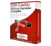 VW Caddy radio stereo wiring harness adapter lead loom ISO converter connector