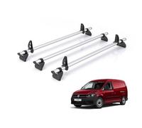 Vw Caddy Roof Rack Fits 2010-2020 Models 3X Volkswagen Bars Rhino Kammbar Pro Suitable For Both Standard And Maxi Models