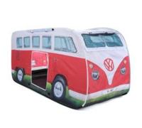 Vw Campervan Kids Pop-Up Play Tent - Red