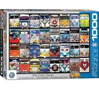 VW Cool Faces 1000 piece jigsaw puzzle by Eurographics 680mm x 490mm