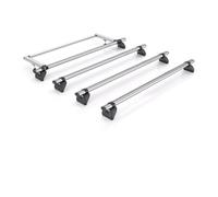 Vw Crafter Roof Rack Fits 2017+ Low/high Roof 4X Bars + Roller Rhino Kammbar