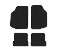 VW Golf (1974-1984) Carpet Car Mats | Black Edge Trim Tailored Fit Floor Mats Full Coverage Protection Accessories Easy Clean Anti Slip Made in the UK
