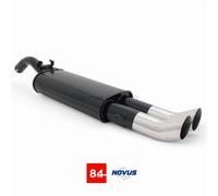 VW Golf 2 Sport Exhaust Muffler 2x76mm DTM