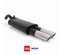 VW Golf 2 Sport Exhaust Silencer 2x76mm SR-Design