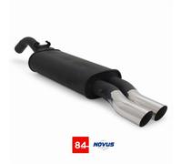 VW Golf 2 Sport rear silencer 2x60mm S-Design