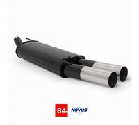 VW Golf 3 / Golf 3 Cabriolet Sport Exhaust Muffler 2x76mm RL-Design