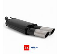 VW Golf 3 / Golf 3 Cabriolet Sport Exhaust Silencer 2x76mm SR-DESIGN