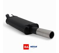VW Golf 4 Cabriolet Sport Exhaust Muffler 1x76mm