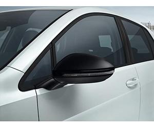 VW®, Golf 7 R wing mirror cap set, high gloss, black, 5G0072530A caps