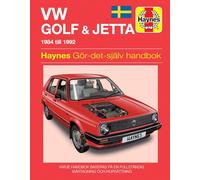 VW Golf and Jetta II (1984 - 1992) Haynes Repair Manual (svenske utgava)
