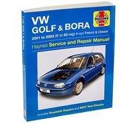 VW Golf & Bora 4-cyl Petrol & Diesel (01 - 03) Haynes Repair Manual