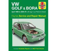 VW Golf & Bora Petrol & Diesel (April 98 - 00) Haynes Repair Manual