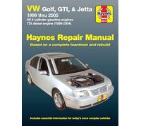 Haynes - VW Golf, GTI & Jetta (1999-2005) TDI diesel (1999-2004) Repair Manual - Paperback