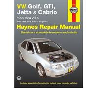 Vw Golf, Gti, Jetta and Cabrio Automotive Repair Manual: Models Covered: Wvgilf, Gti, Jetta and Cabrio 1999 Through 2002