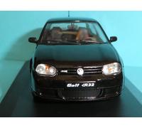 VW Golf IV R32 4 Motion AWD Black/Black interior. Solido 1:43rd New Model