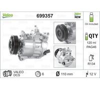 VALEO 699357 Compressor air conditioning