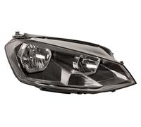 Prasco Headlight VG4004903 for VW Golf MK7 2012-2019 Black Right-hand with Motor