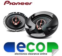 Pioneer 3 Way 17 cm 540 Watts Front Door Speakers+Wires Fits VW Polo 6N2 99-01