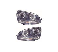 VW Golf Mk5 R32 Hatchback 10/2003-6/2009 Xenon Headlights Headlamps 1 Pair