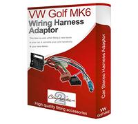 VW Golf MK6 CD radio stereo wiring harness adapter lead loom ISO converter wire