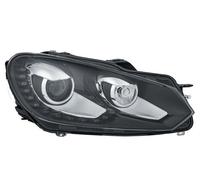 VW Golf MK6 Headlight Right Bi-Xenon LED Cornering Black Estate 09-14 OEM Hella