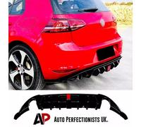 VW Golf MK7 GTI GTD TSI TDI TCR Style Rear Valance Spoiler Body Kit