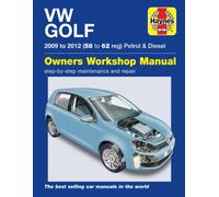VW Golf Petrol and Diesel (09 - 12) 58 to 62