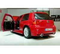 VW Golf R32 Mk4 Red GTI Mark 4 IV V6 31290 Maisto Detailed 1:24 Scale Model R-32